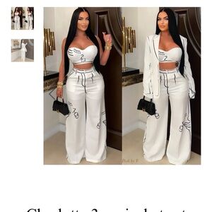 Beautiful pants set with blazer